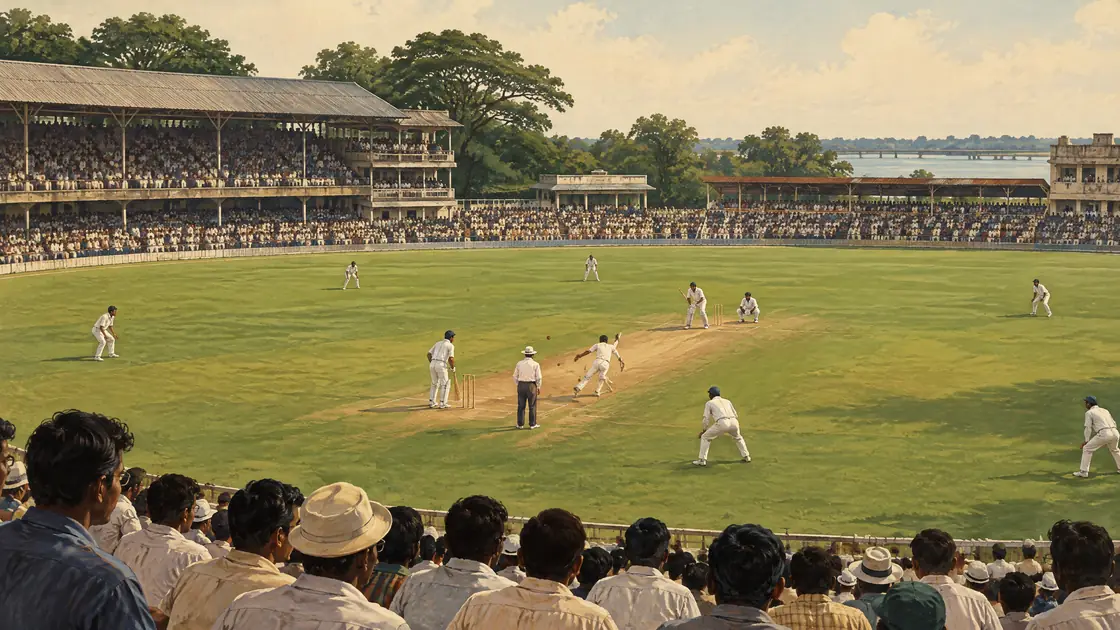 Barabati Cricket Stadium, Cuttack — early one-day cricket illustration