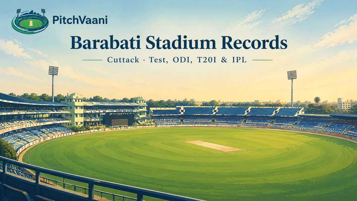 Barabati Stadium Records