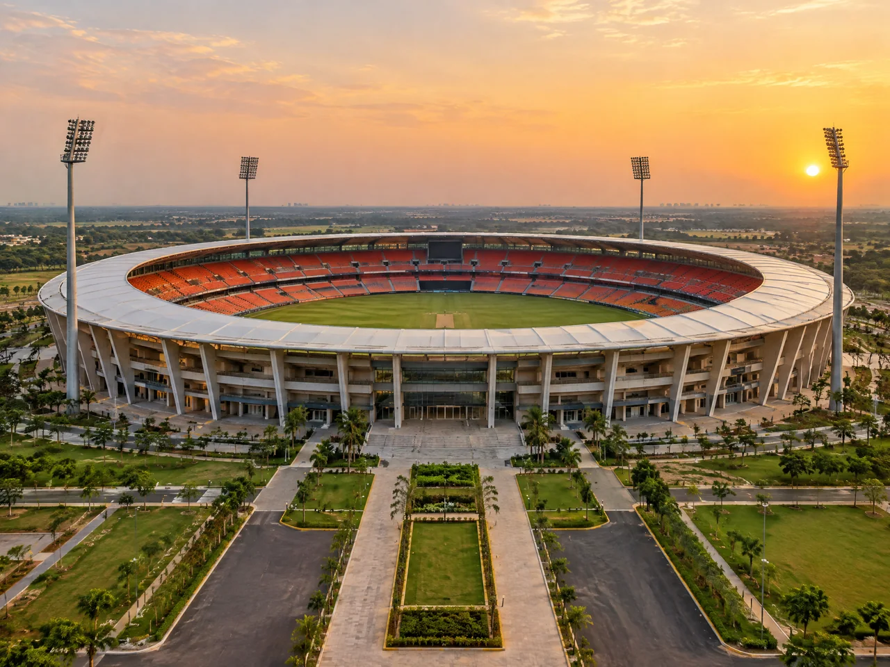 Shaheed Veer Narayan Singh International Cricket Stadium in Naya Raipur