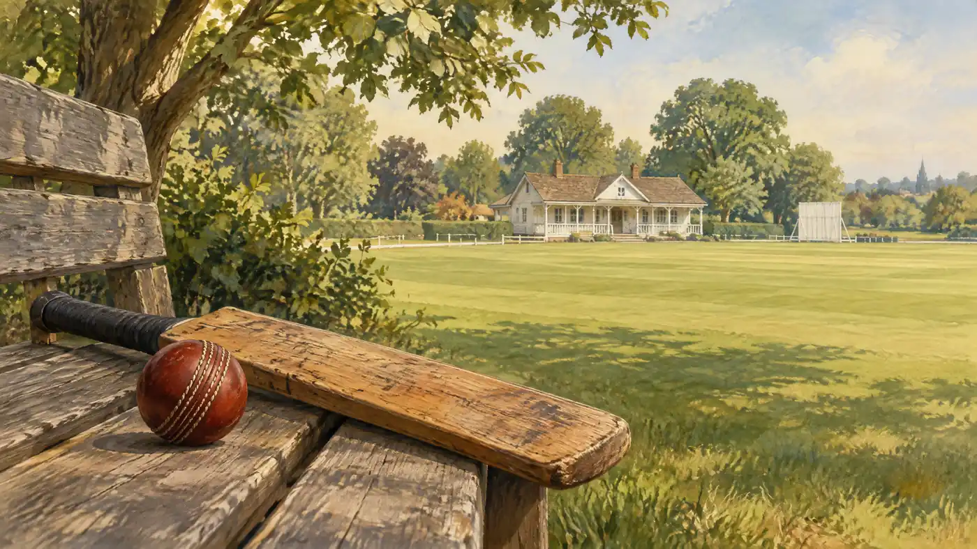 History of Emerald Heights Ground — original editorial illustration