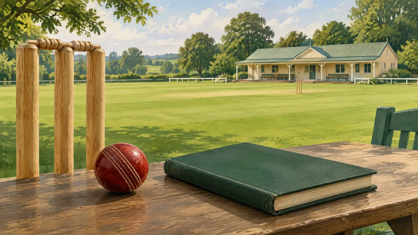Records at Emerald Heights Ground — original editorial illustration