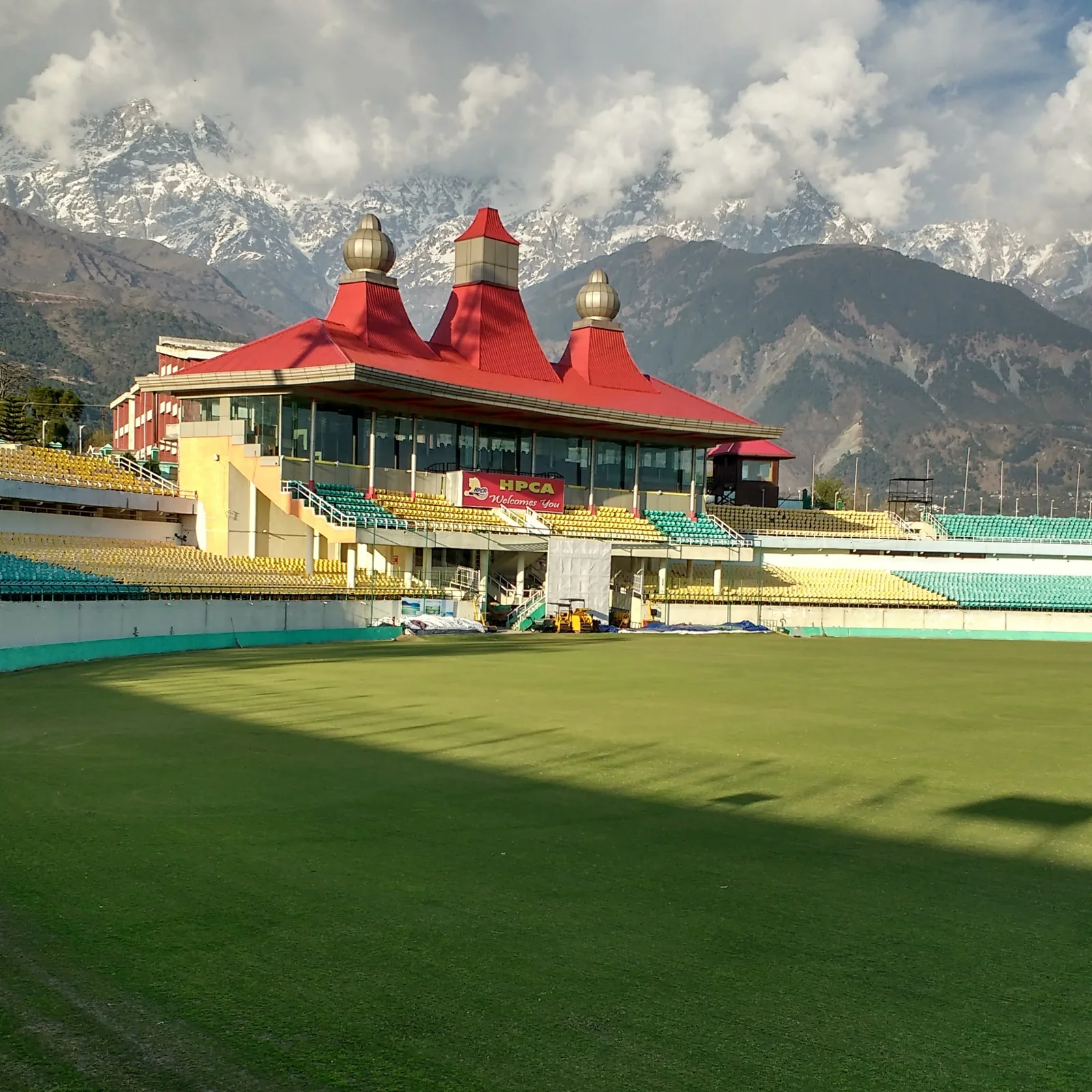 HPCA Stadium cricket ground in Dharamshala