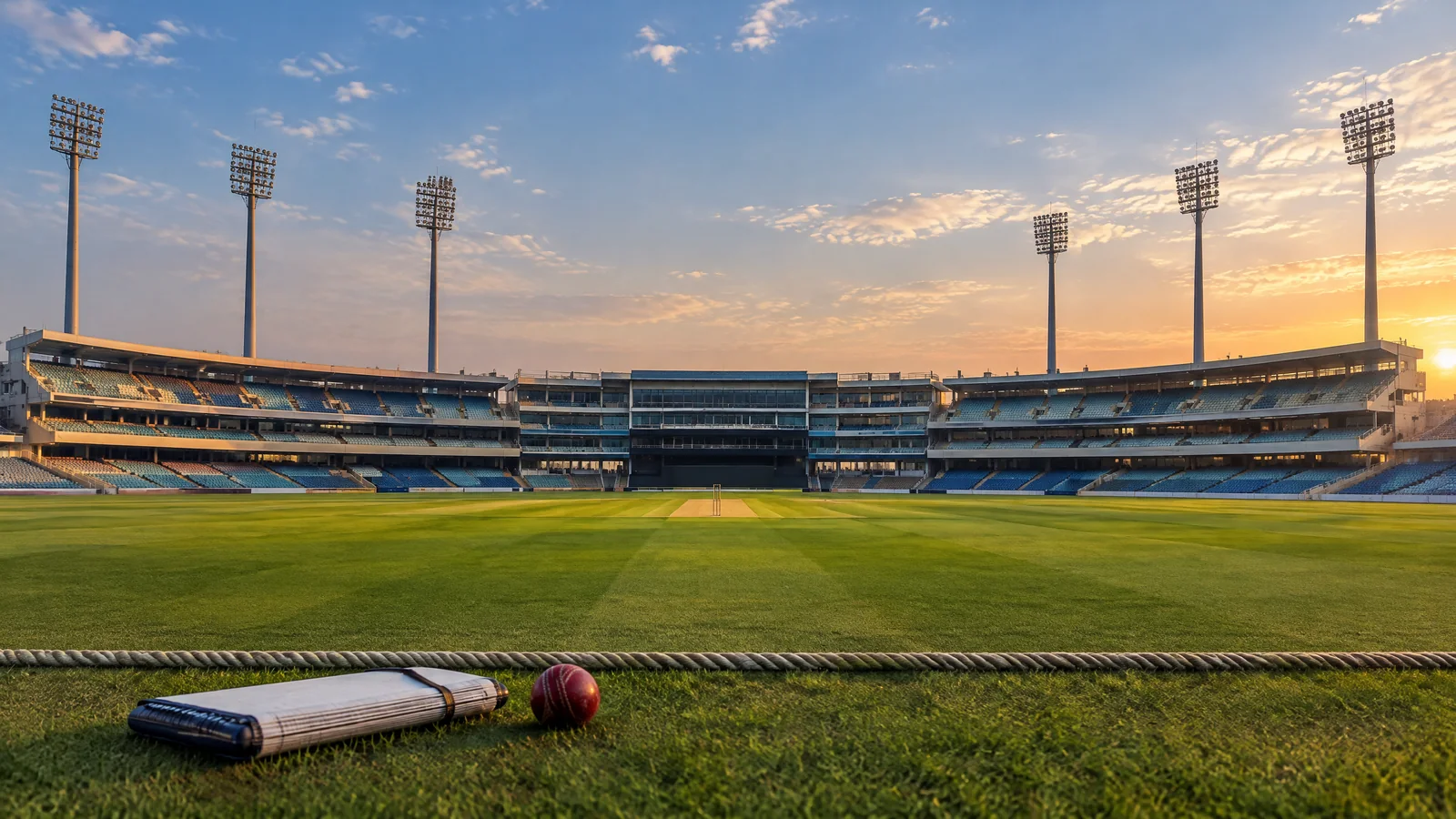 Maharaja Yadavindra Singh International Cricket Stadium records and stats