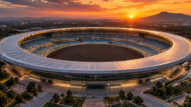 MCA International Stadium, representative cricket venue for Pune