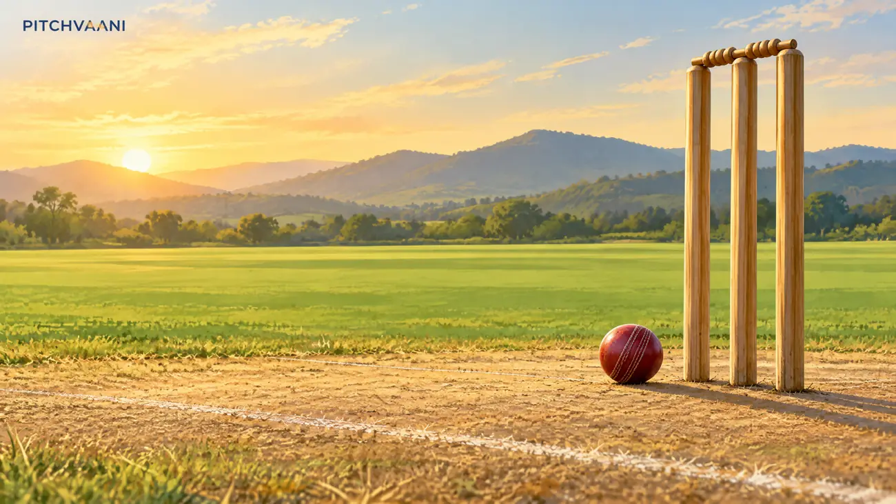 Pitch Report — original PitchVaani editorial illustration