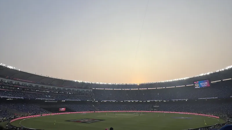 Narendra Modi Stadium cricket ground in Ahmedabad, India