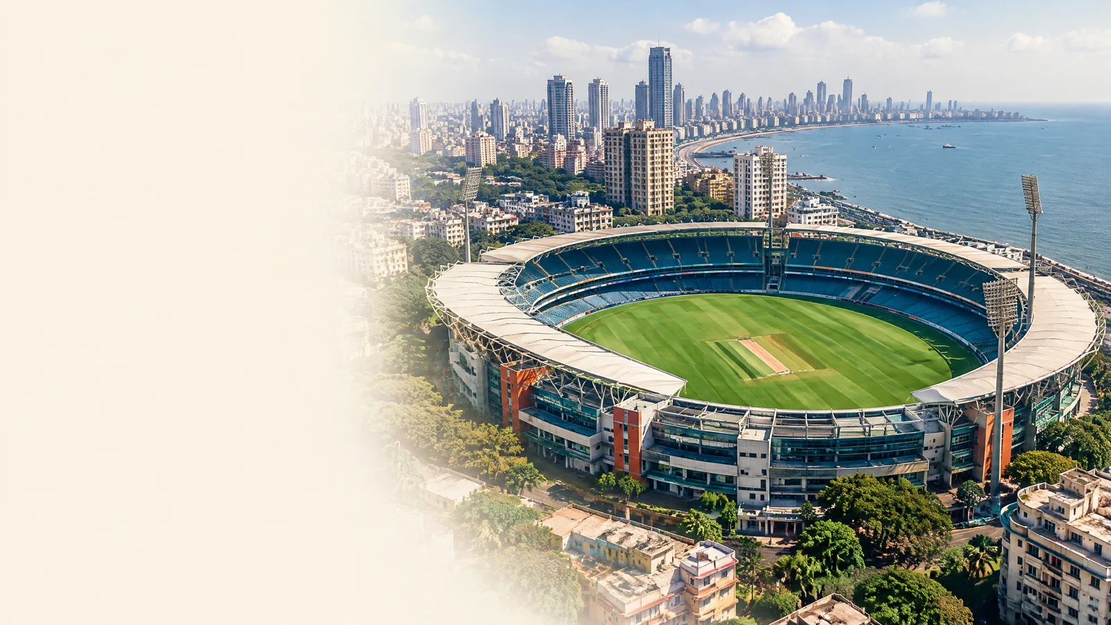 Wankhede Stadium cricket ground in Mumbai