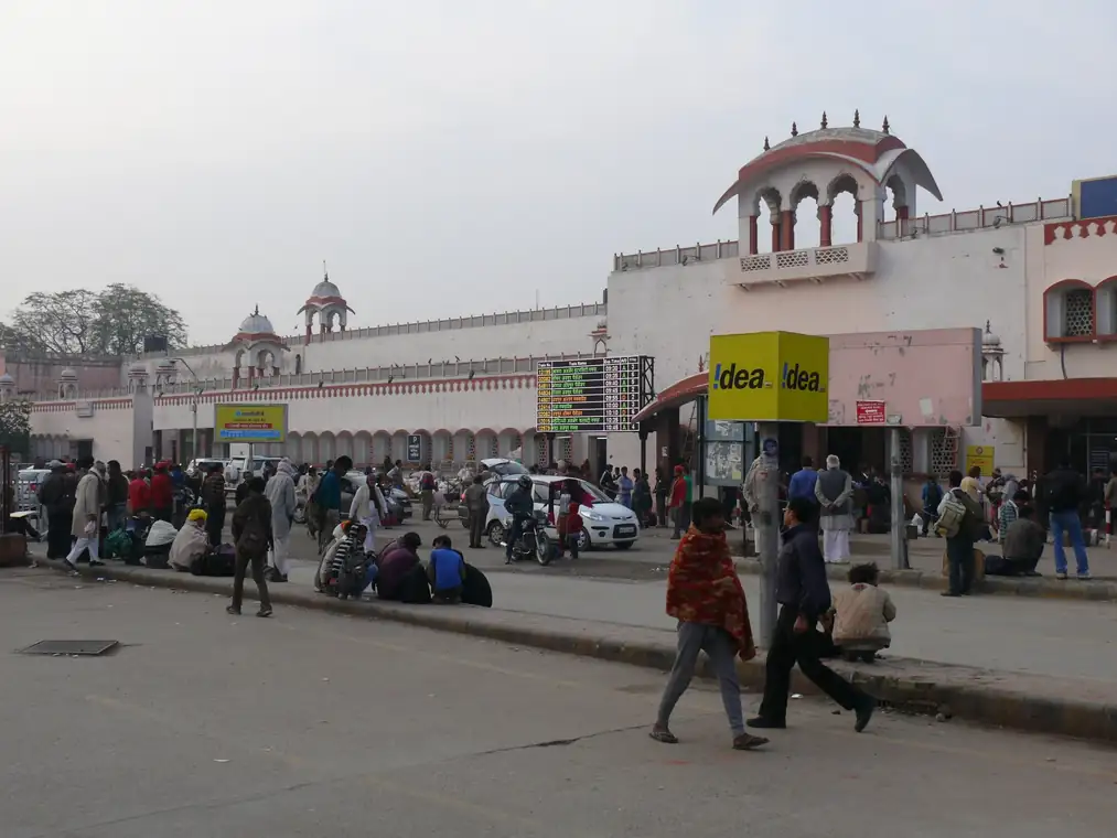 Jaipur Junction railway station frontage