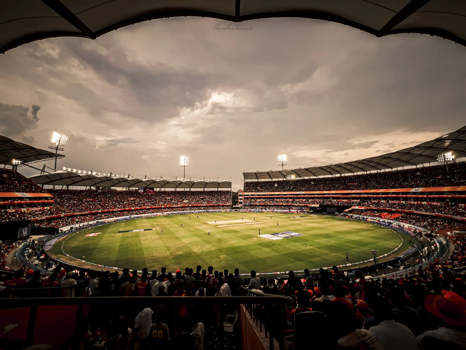Rajiv Gandhi International Cricket Stadium, representative cricket-ground photograph for Telangana