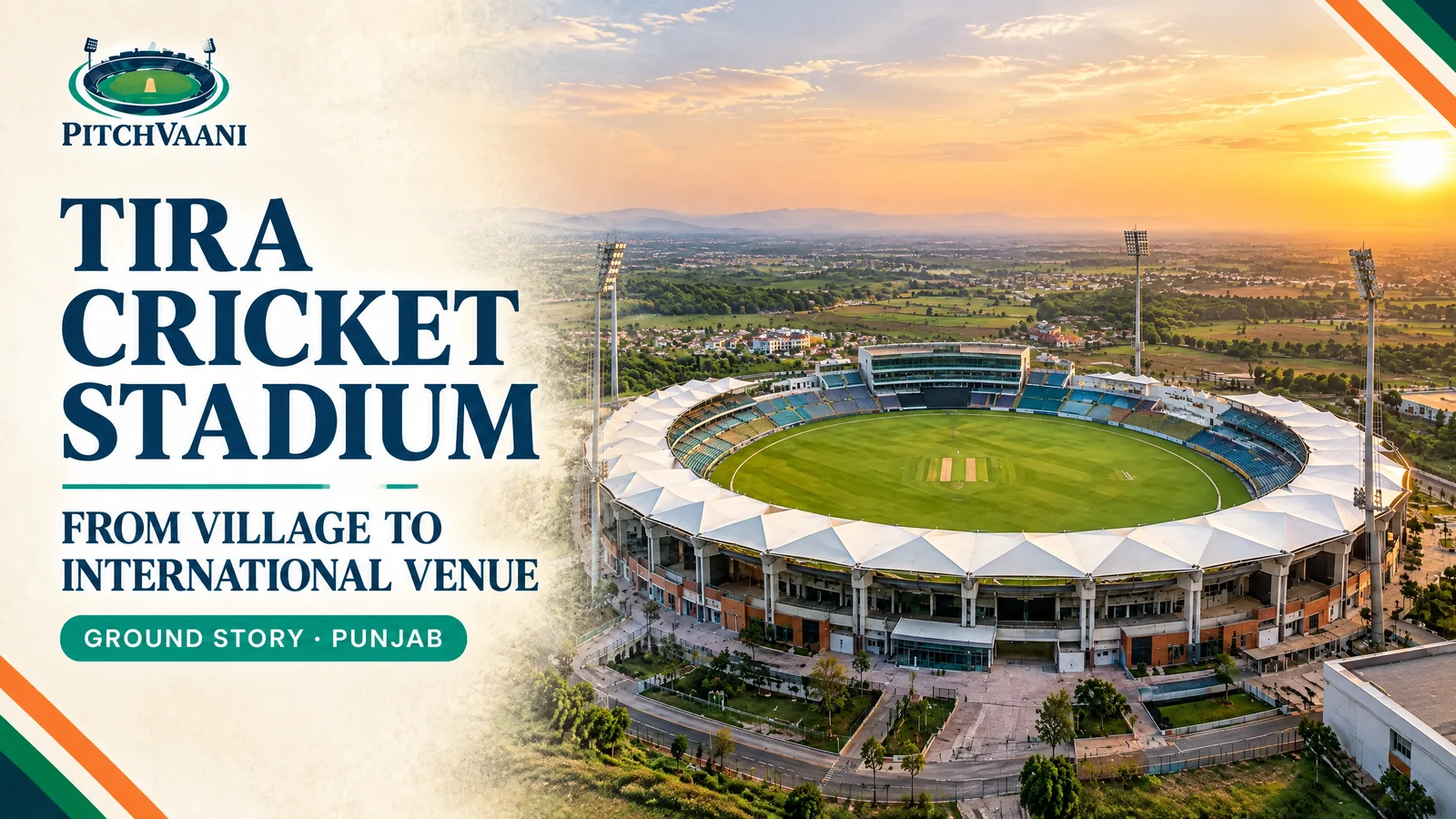 PitchVaani illustrated Tira Cricket Stadium story cover