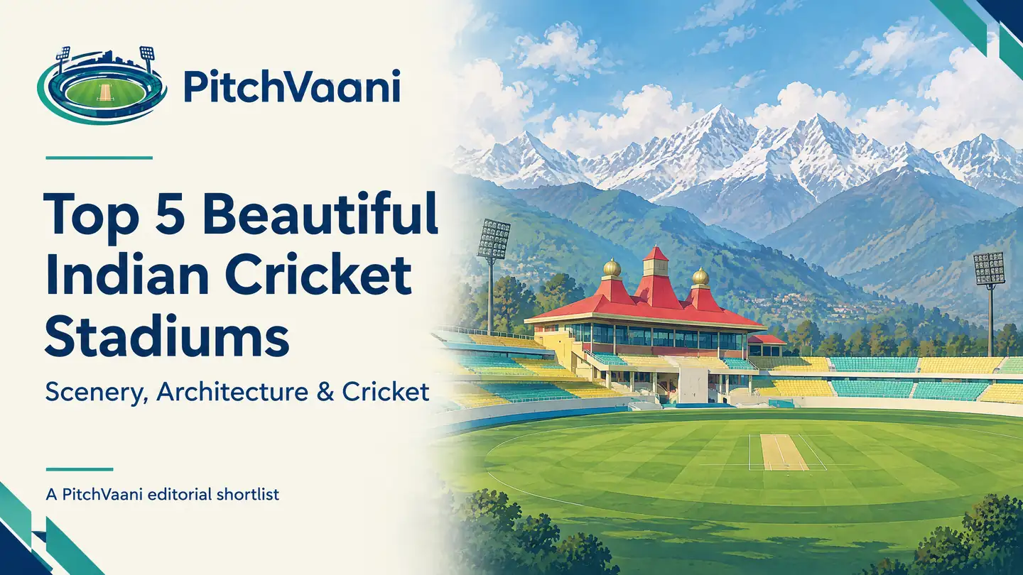 Top 5 Most Beautiful Cricket Stadiums in India