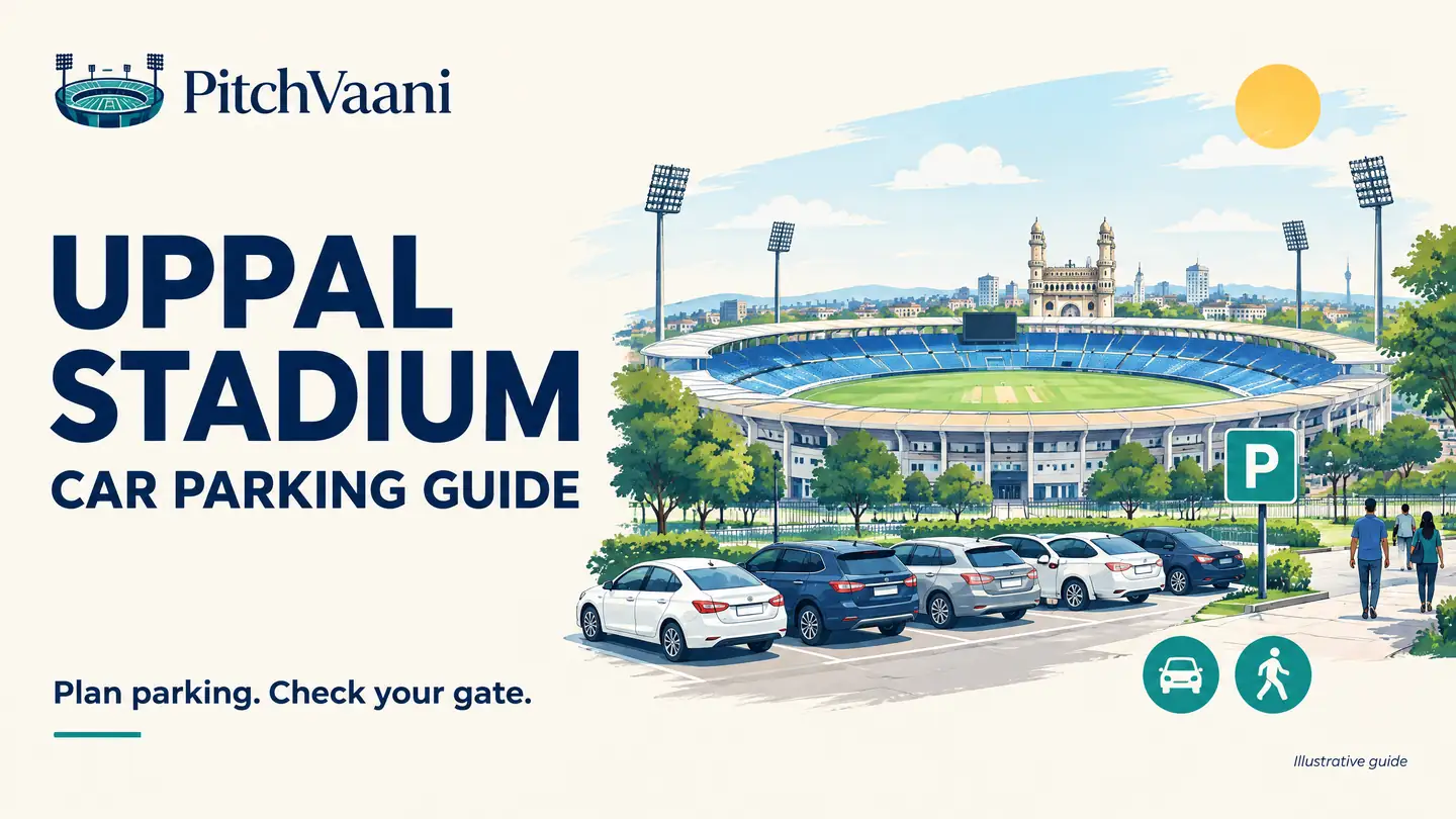 Uppal Stadium parking guide