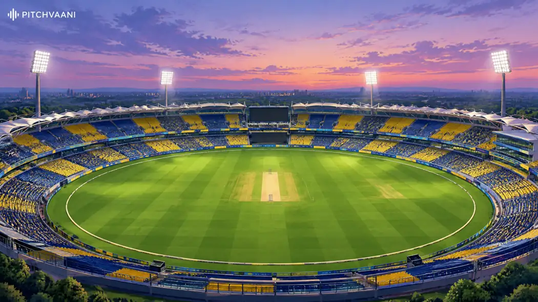 VCA Stadium Matches and Records — original PitchVaani editorial illustration