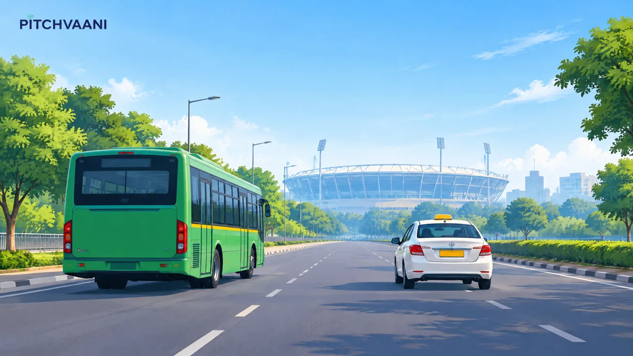 How to Reach VCA Stadium — original PitchVaani editorial illustration
