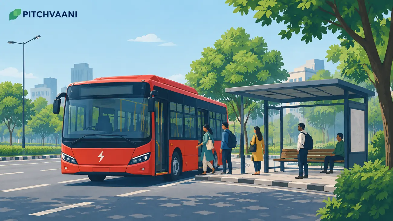 Generic bus travel illustration, not a verified Vizianagaram route