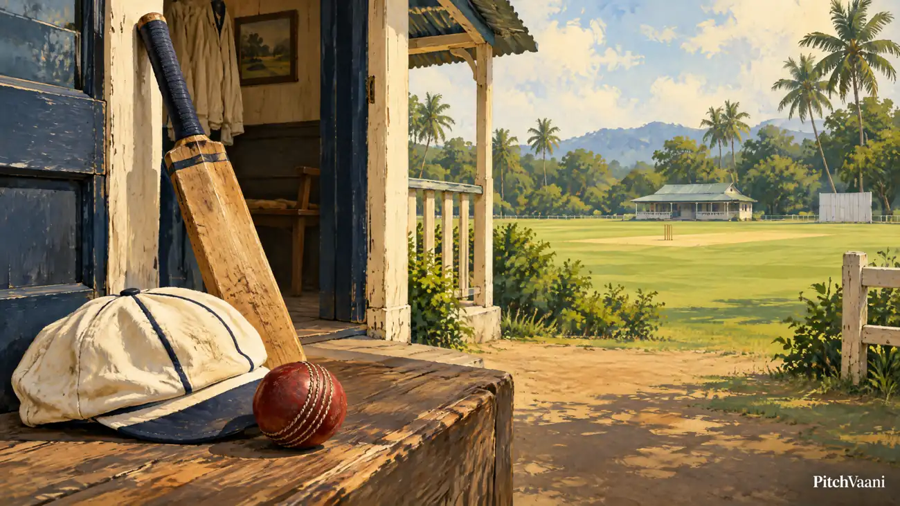 History of Vizzy Stadium — original editorial illustration