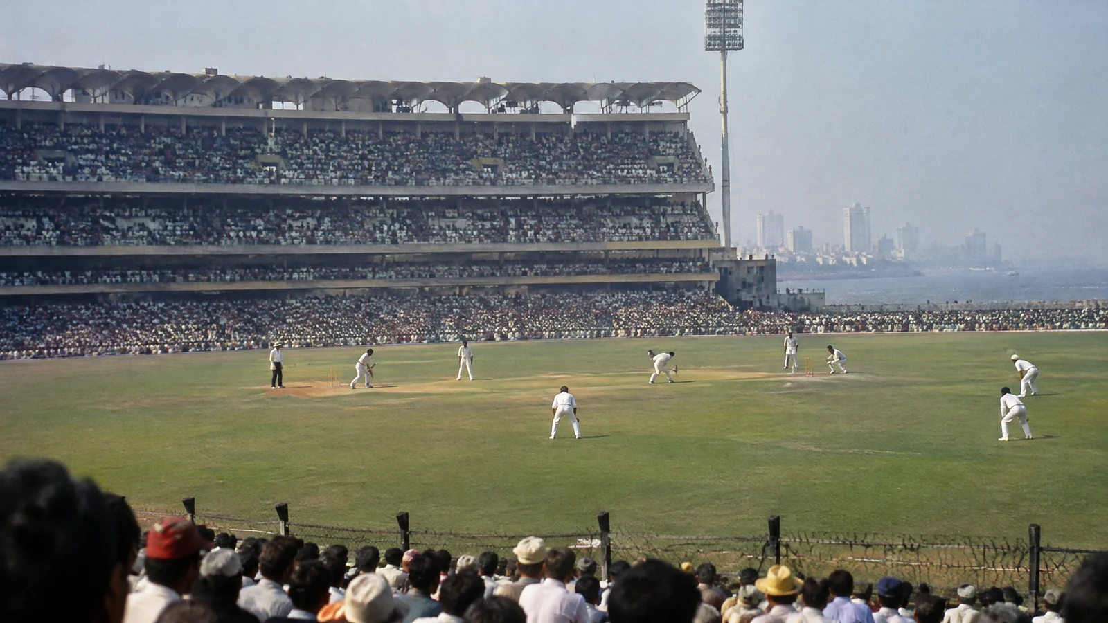 Editorial reconstruction of the first Test era at Wankhede Stadium in 1975
